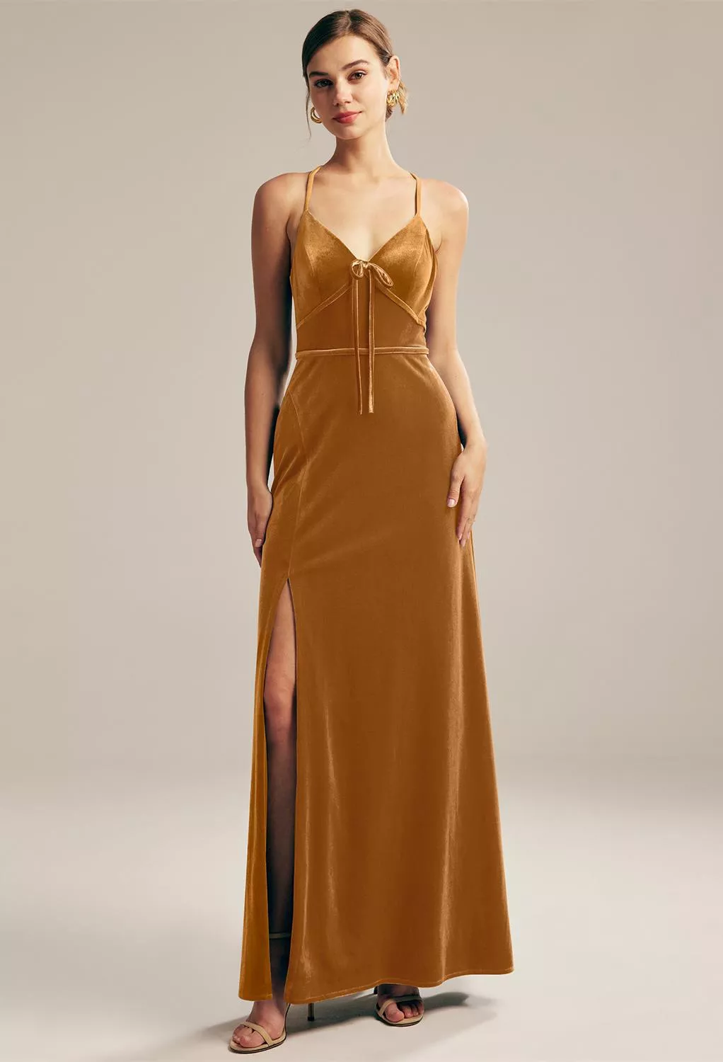 Burnished Gold Bridesmaid Dresses | AW.Bridal