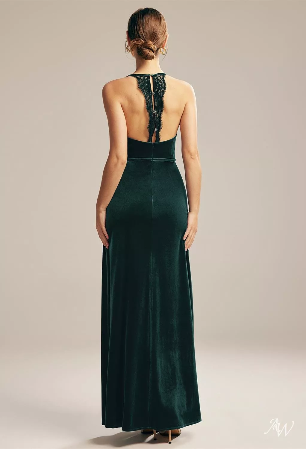 light pink and navy blue bridesmaid dresses Georgie adjustable fit bridesmaid dress main image 0