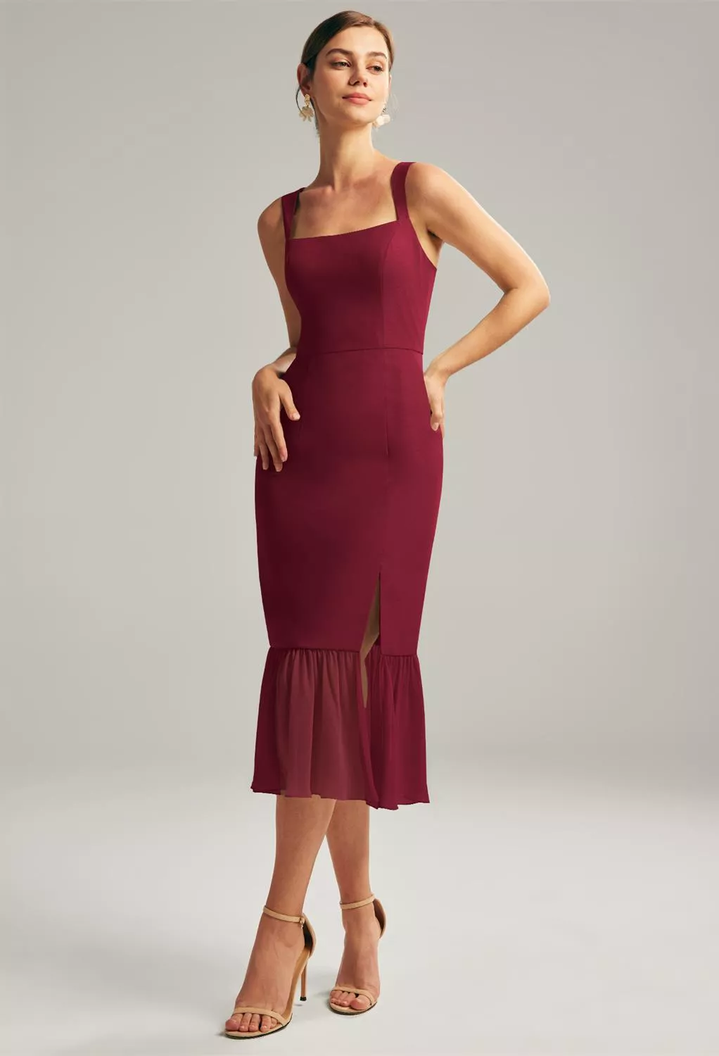 Jester Red Graduation Dresses | AW.Bridal