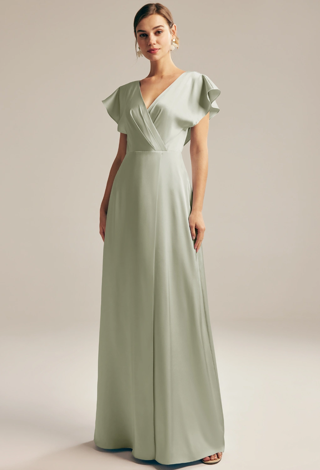 Sage Green, Dusty Sage Maternity Bridesmaid Dresses | AW.Bridal