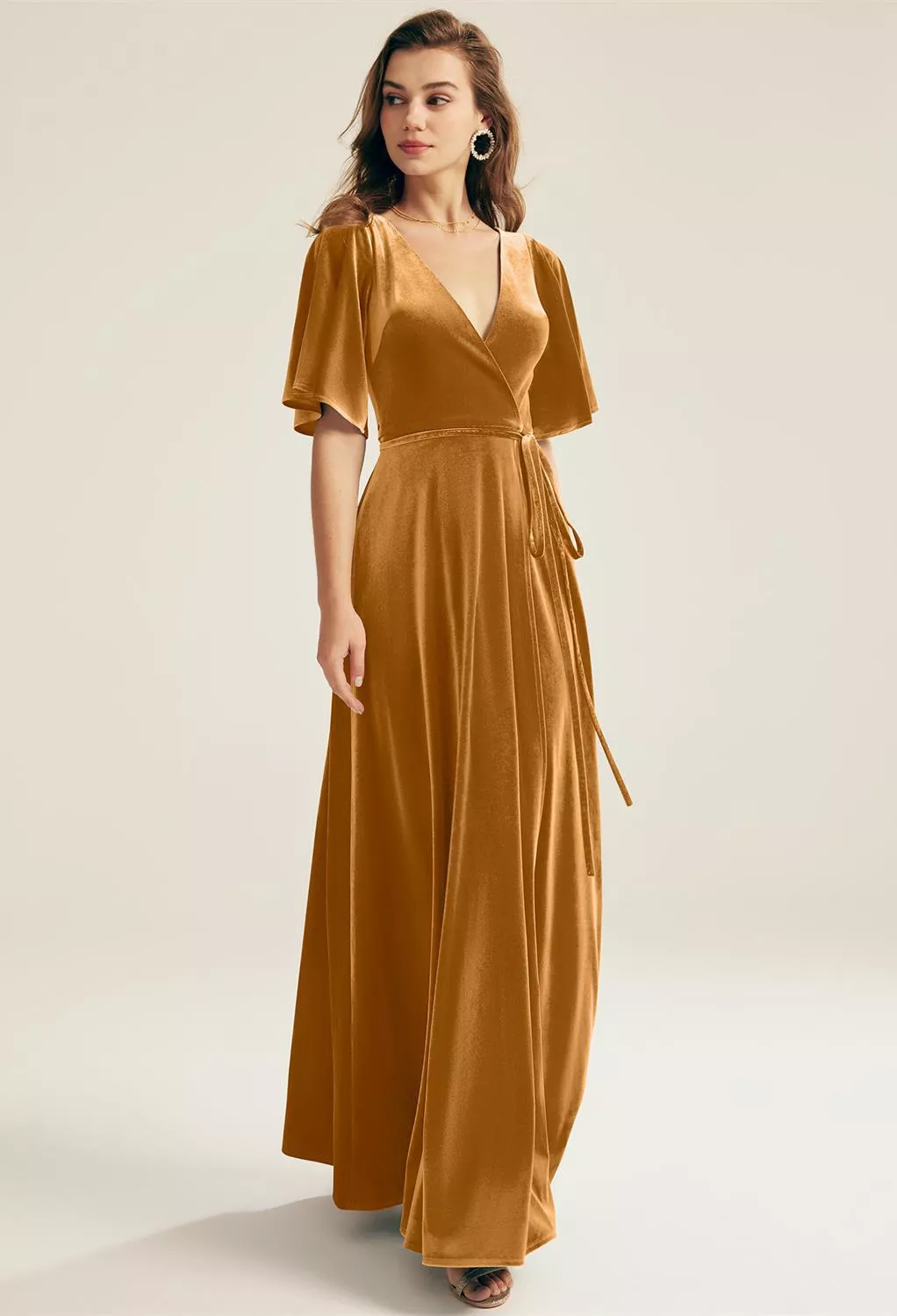 Burnished Gold Bridesmaid Dresses | AW.Bridal