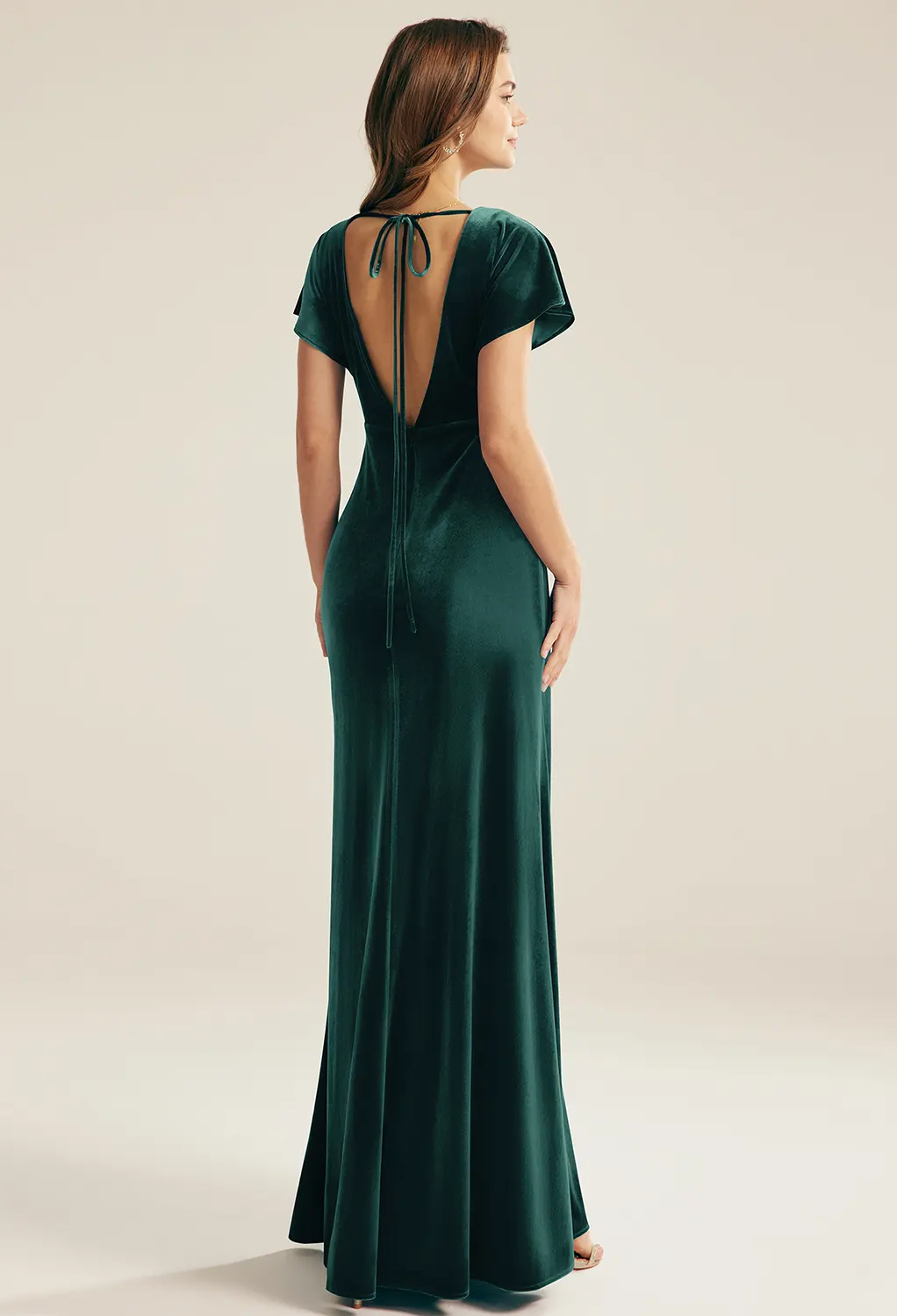 AW Meara Hunter Green  Plus Size Dresses