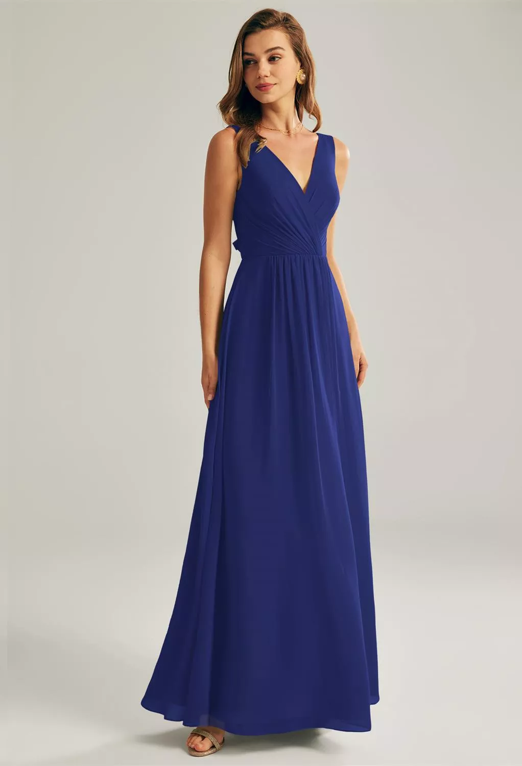 royal blue formal maternity dresses Royal Blue Smocked Halter Maternity Maxi Dress
