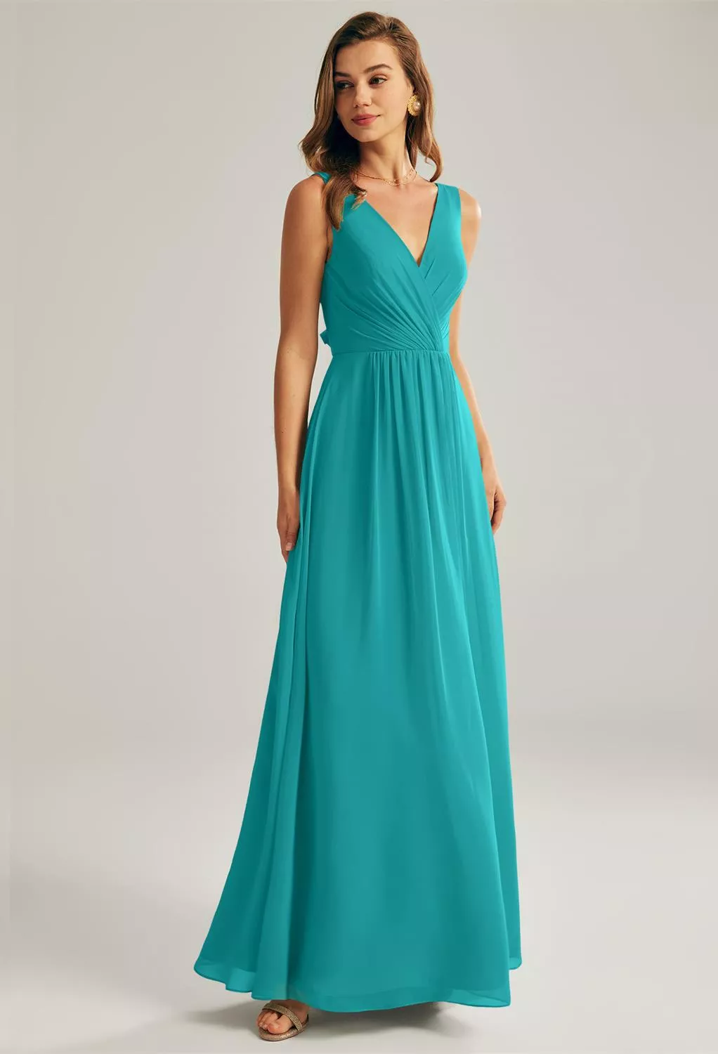 Turquoise Maternity Bridesmaid Dresses | AW.Bridal