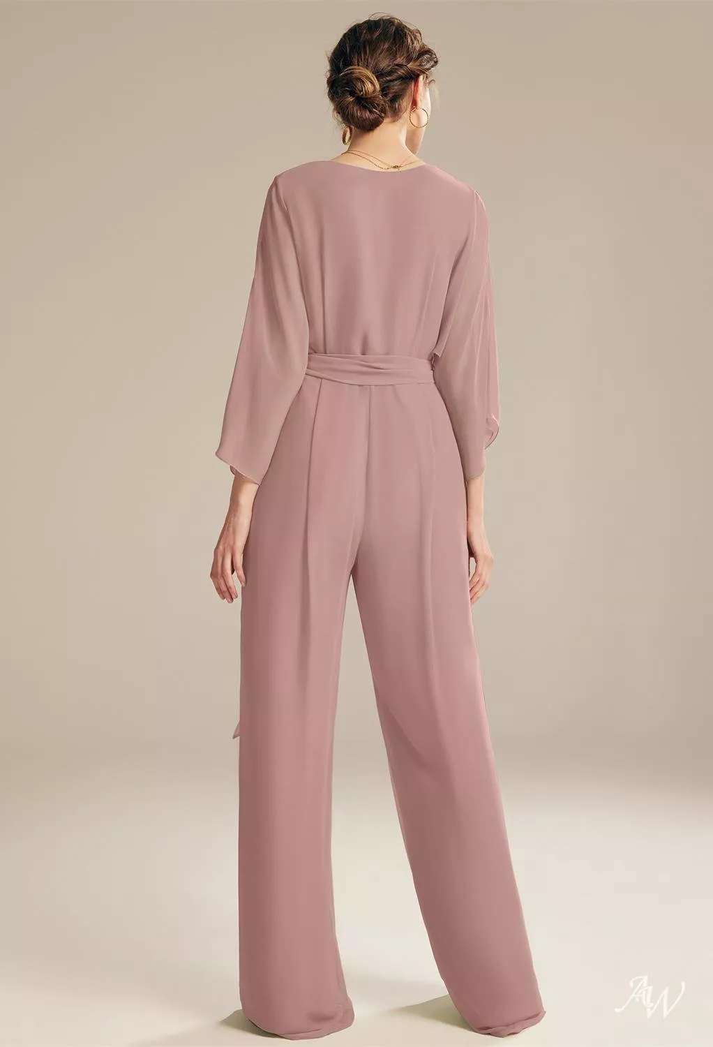 AW Flossie Dusty Rose Bridesmaid Dresses image2