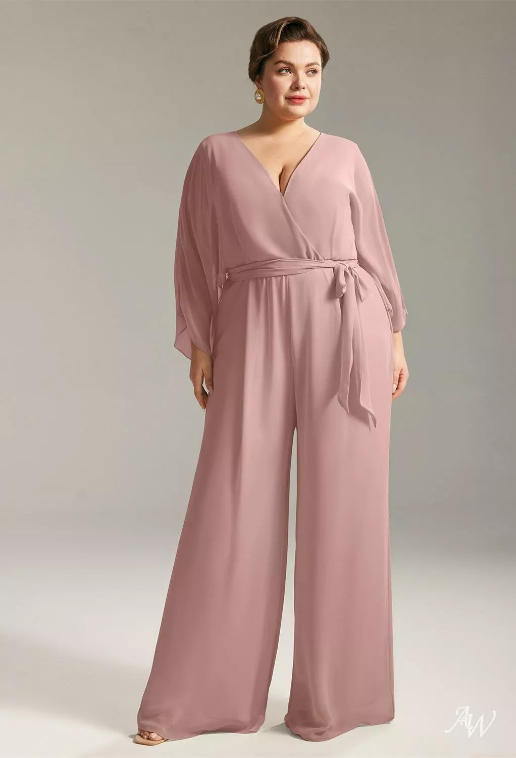 AW Flossie Dusty Rose Bridesmaid Dresses image4