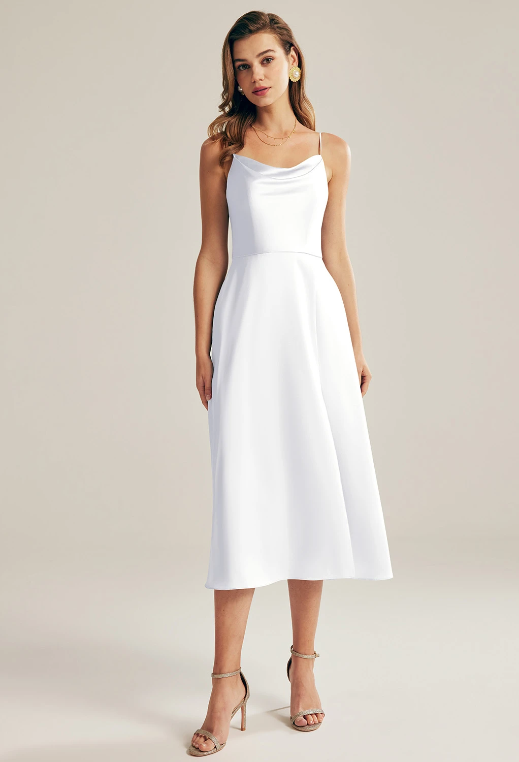 White Beach Wedding Guest Dresses | AW.Bridal