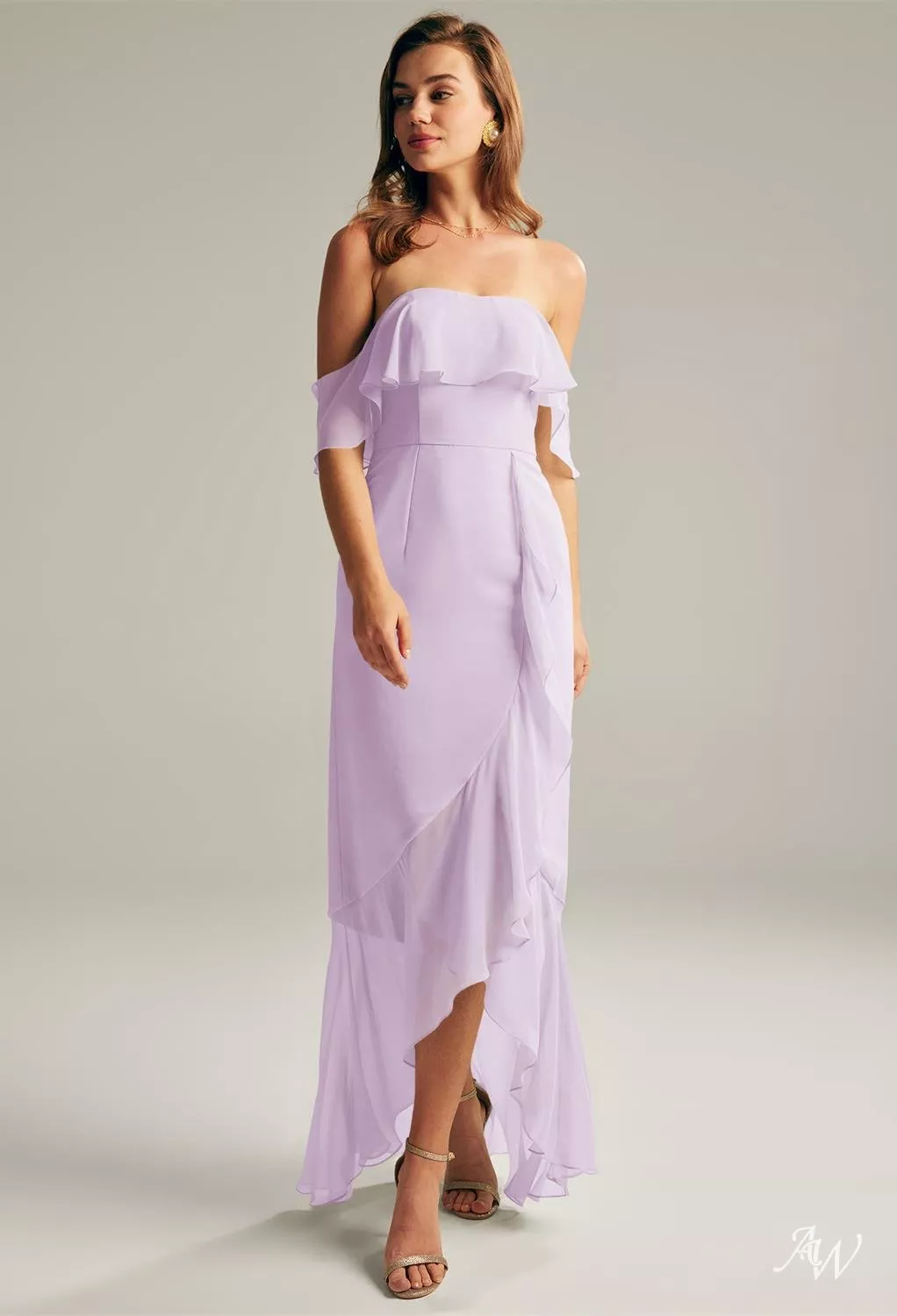 bridesmaid dresses oahu AW Nana Lilac 00's Halter Dress - beachy sarong coverup Size:Strong Hawaii wedding