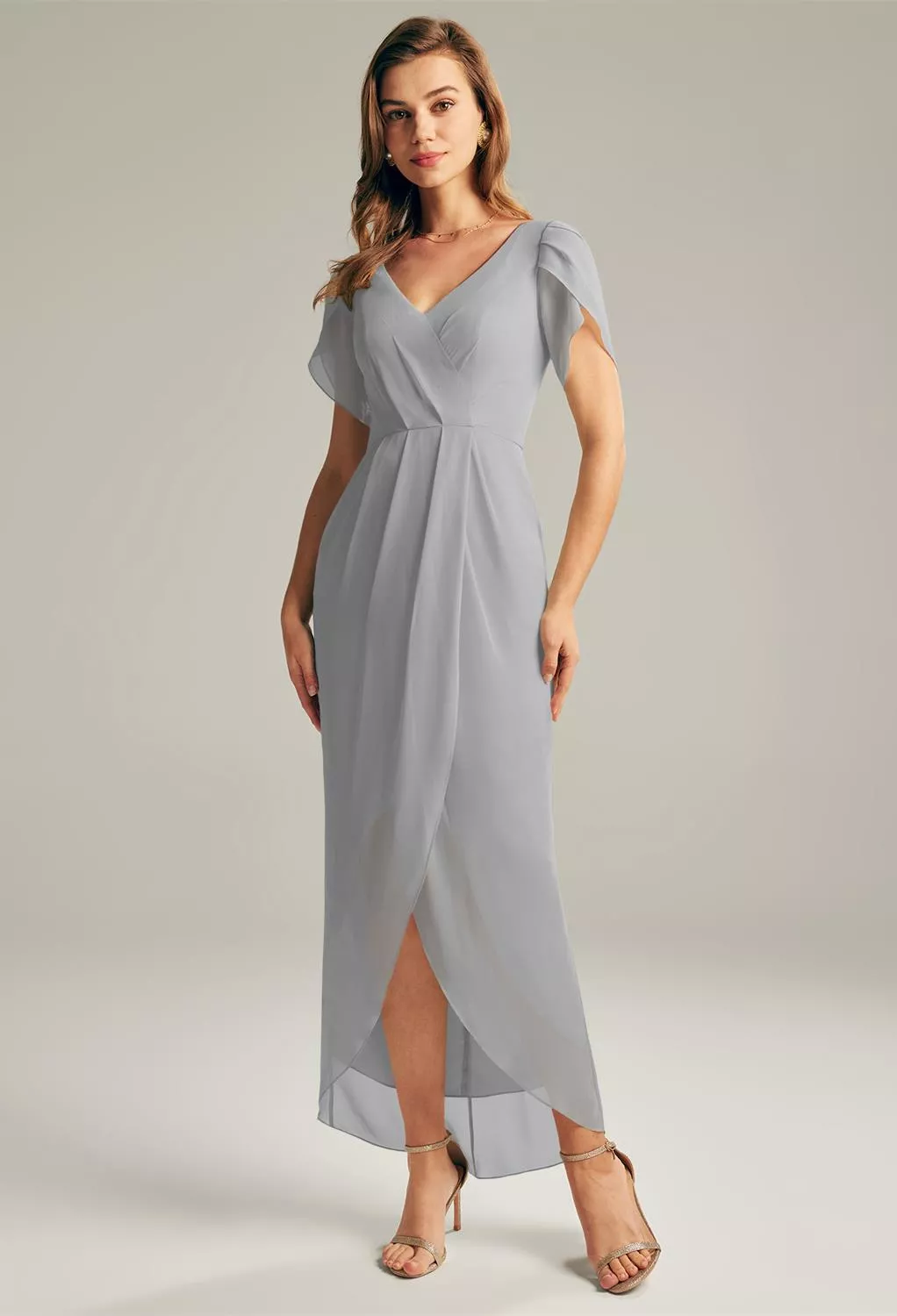 dove colored bridesmaid dresses Page 4 Color:#39-Sky Blue Available in US sizes phenixsoul Dinner date ready with