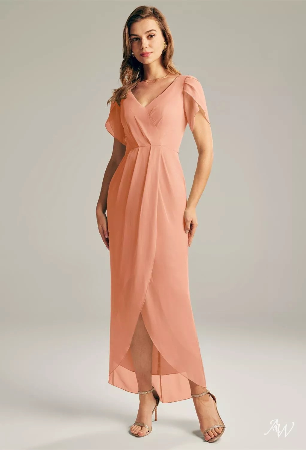 peach bridesmaid dresses cheap AW Osage Pink trendy dresses Line Bridesmaid Dresses. Size (IT):39 Embracing the Beauty of