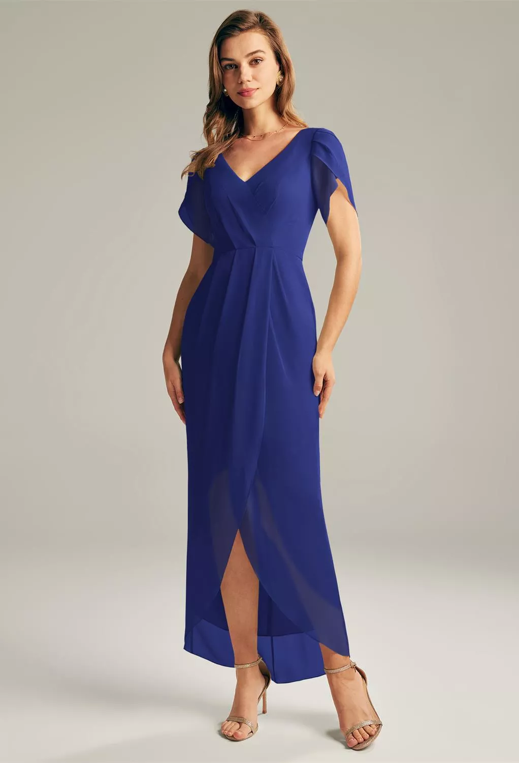 blue dress for baby girl Into The Blue Maternity & Nursing Dress main image 0