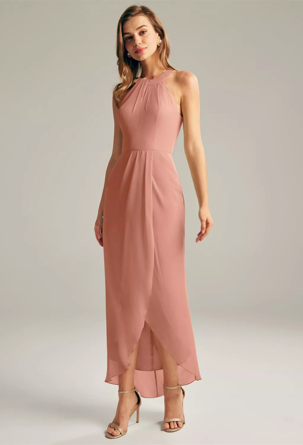 slim fit dress slacks Lace Pink Long Prom Dress for Teens Senior Graduation Special Occasion –  Siaoryne main image 0