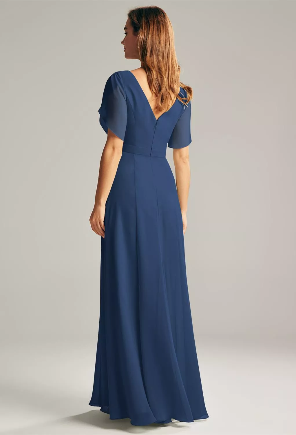 navy blue floral bridesmaid dresses The Fleur Mini Dress main image 1