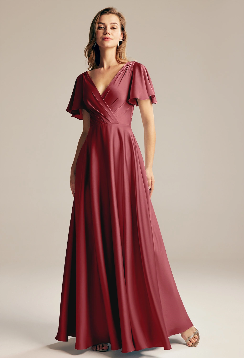 biltmore brunch dress code Casual Boho T-Shirt Maxi Dress – V-Neck Side Slit Summer Dress in Green | Women's Boho Fashion | XXL