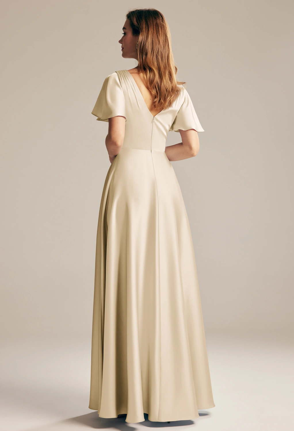 Champagne, Nude Plus Size Dresses | AW.Bridal
