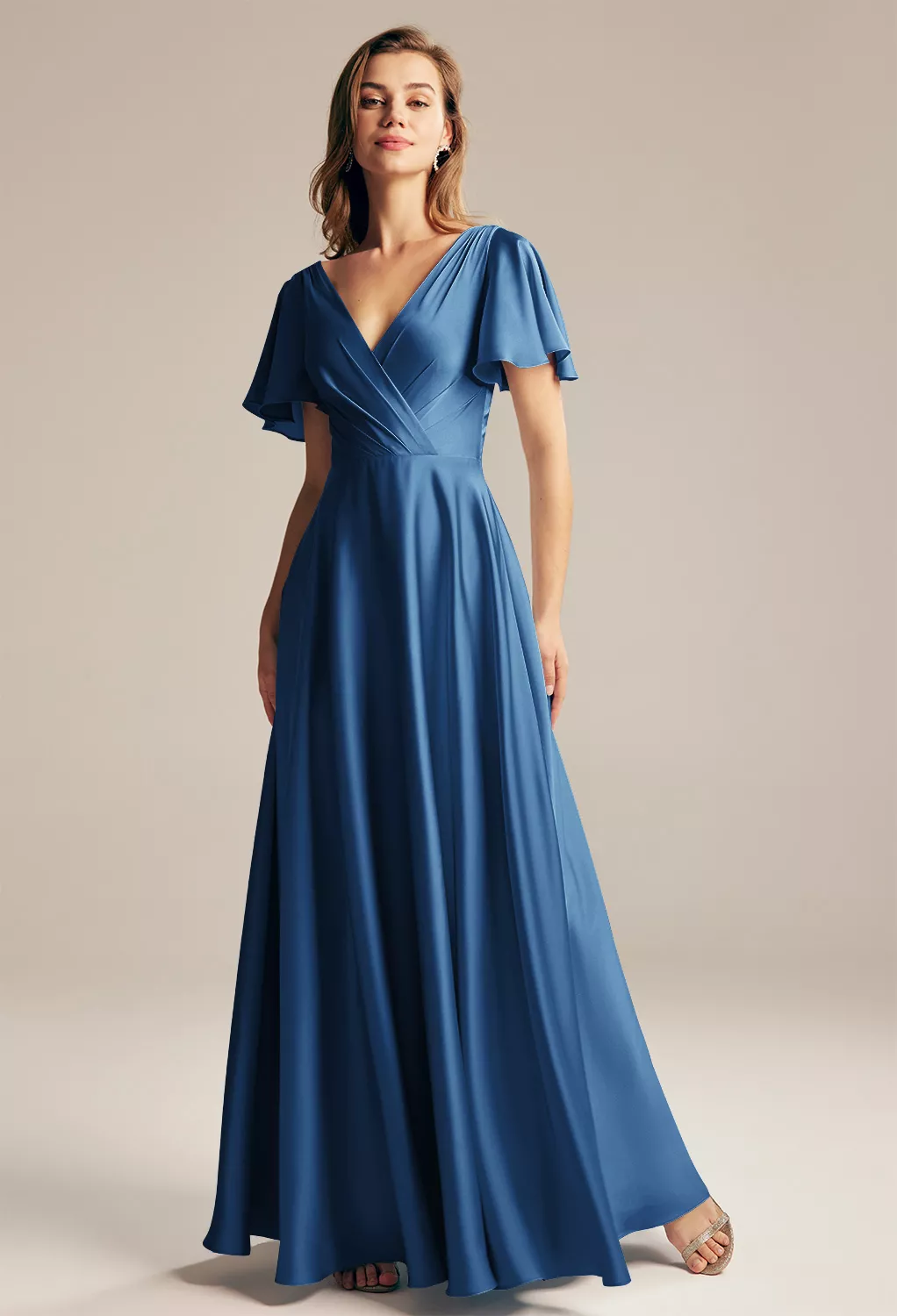 Navy Plus Size Dresses | AW.Bridal