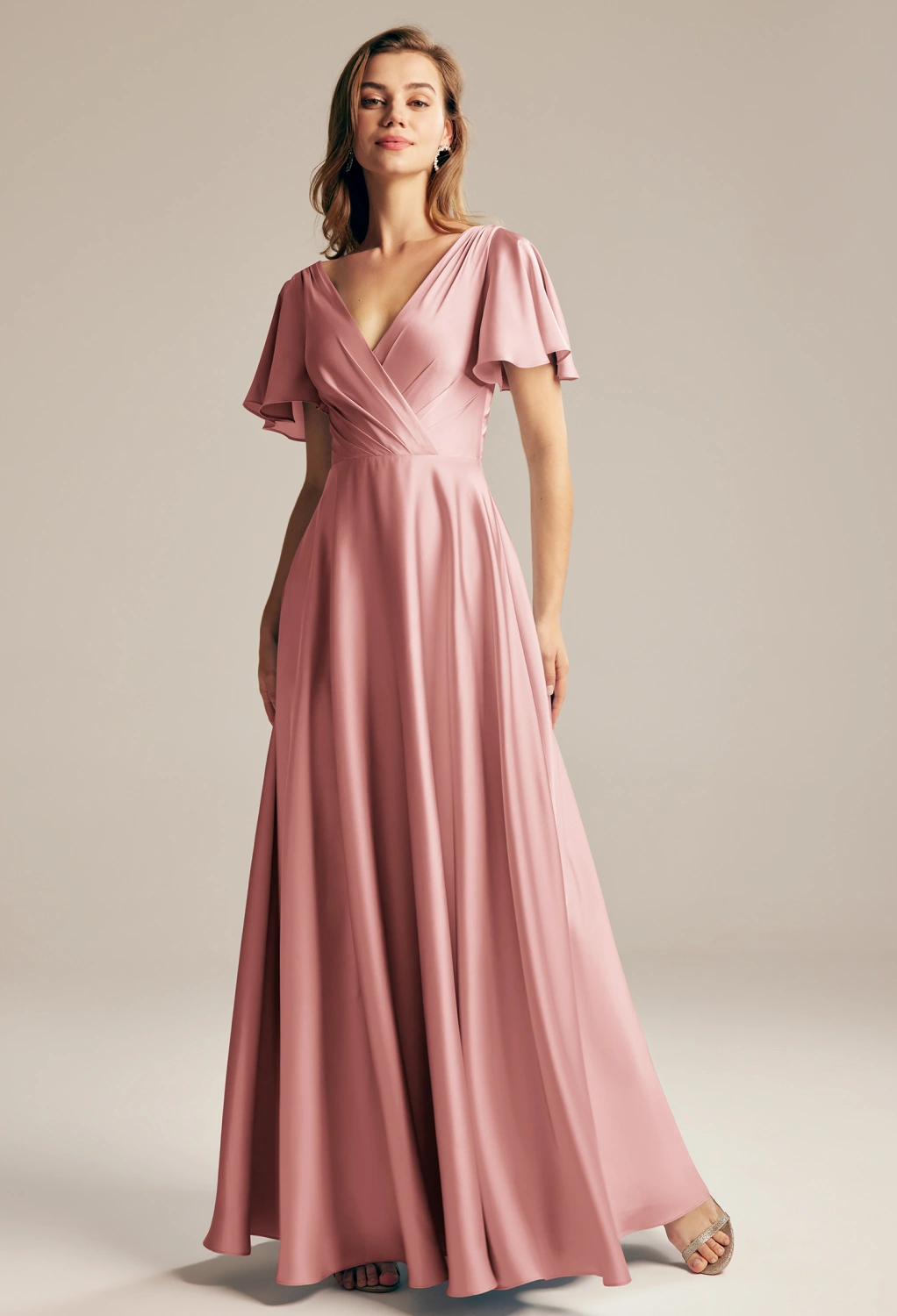 open lace back dress Pink Quartz Muslin Dress With Cut-Outs by Tony Ward – Elilhaam