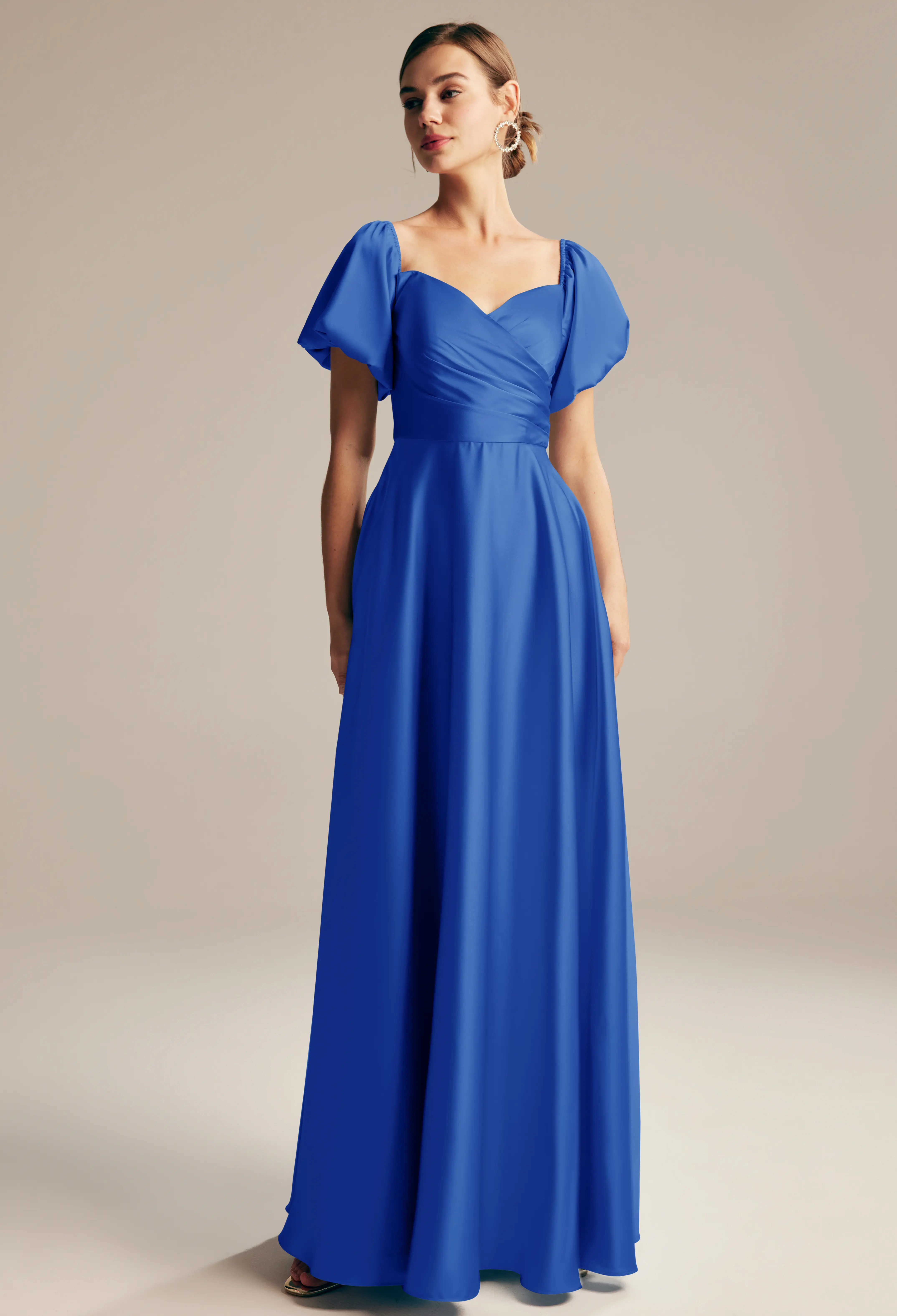 cornflower blue bridesmaid dresses Maternity A-Line Dress Drafting | Preloved In a soft Size:Pre-order 2XL