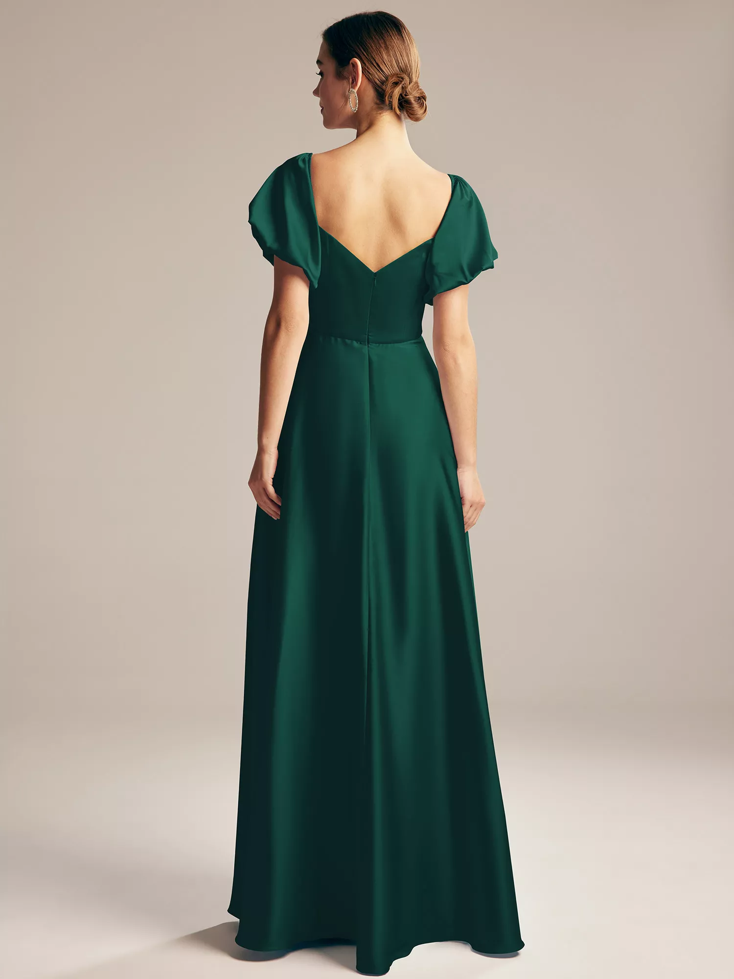 Hunter Green Bridesmaid Dresses | AW.Bridal