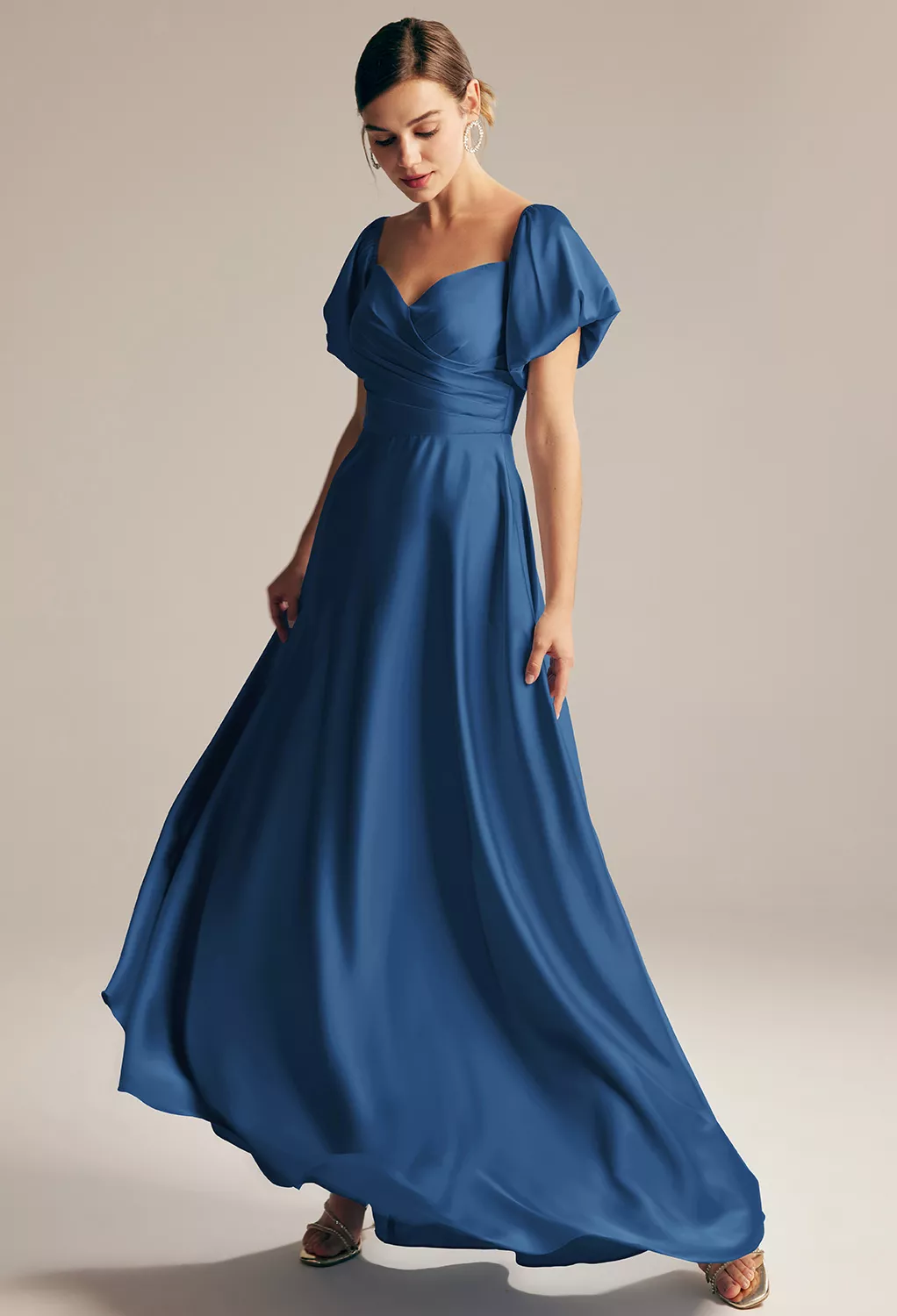 Navy Maternity Bridesmaid Dresses | AW.Bridal