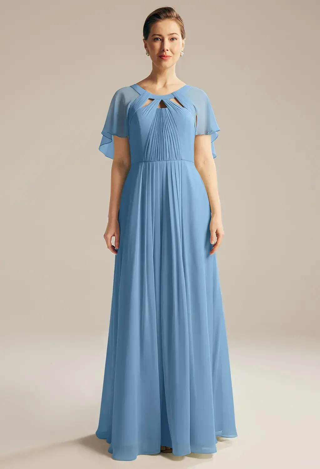 Dusty Blue Mother of the Bride/Groom Dresses | AW.Bridal