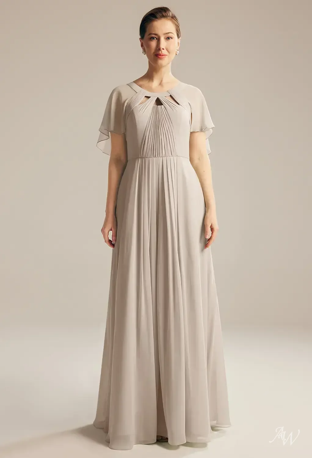 AW Kay Taupe Mother of the Bride Dresses image1