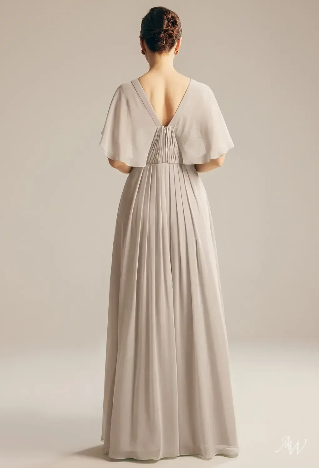 AW Kay Taupe Mother of the Bride Dresses image2