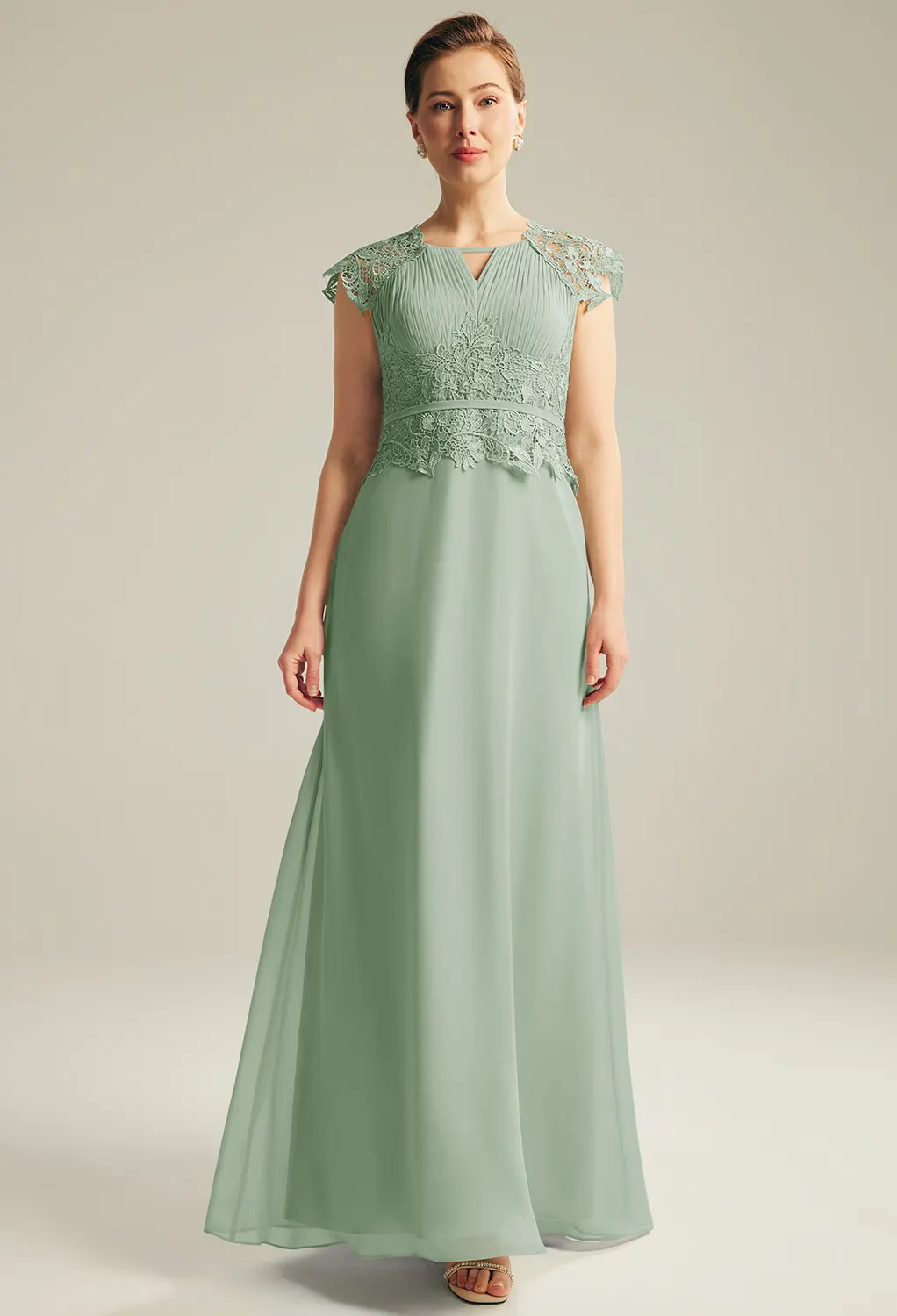 AW Rhea Sage Green  Mother of the Bride Dresses