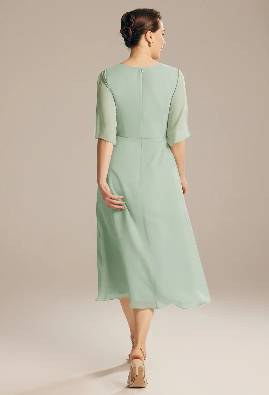 AW Tanya Sage Green  Mother of the Bride Dresses