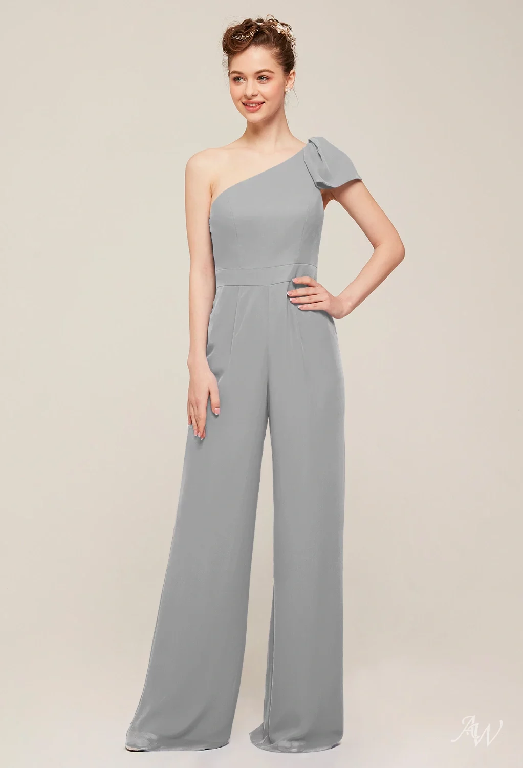 AW Basil Dove Bridesmaid Dresses