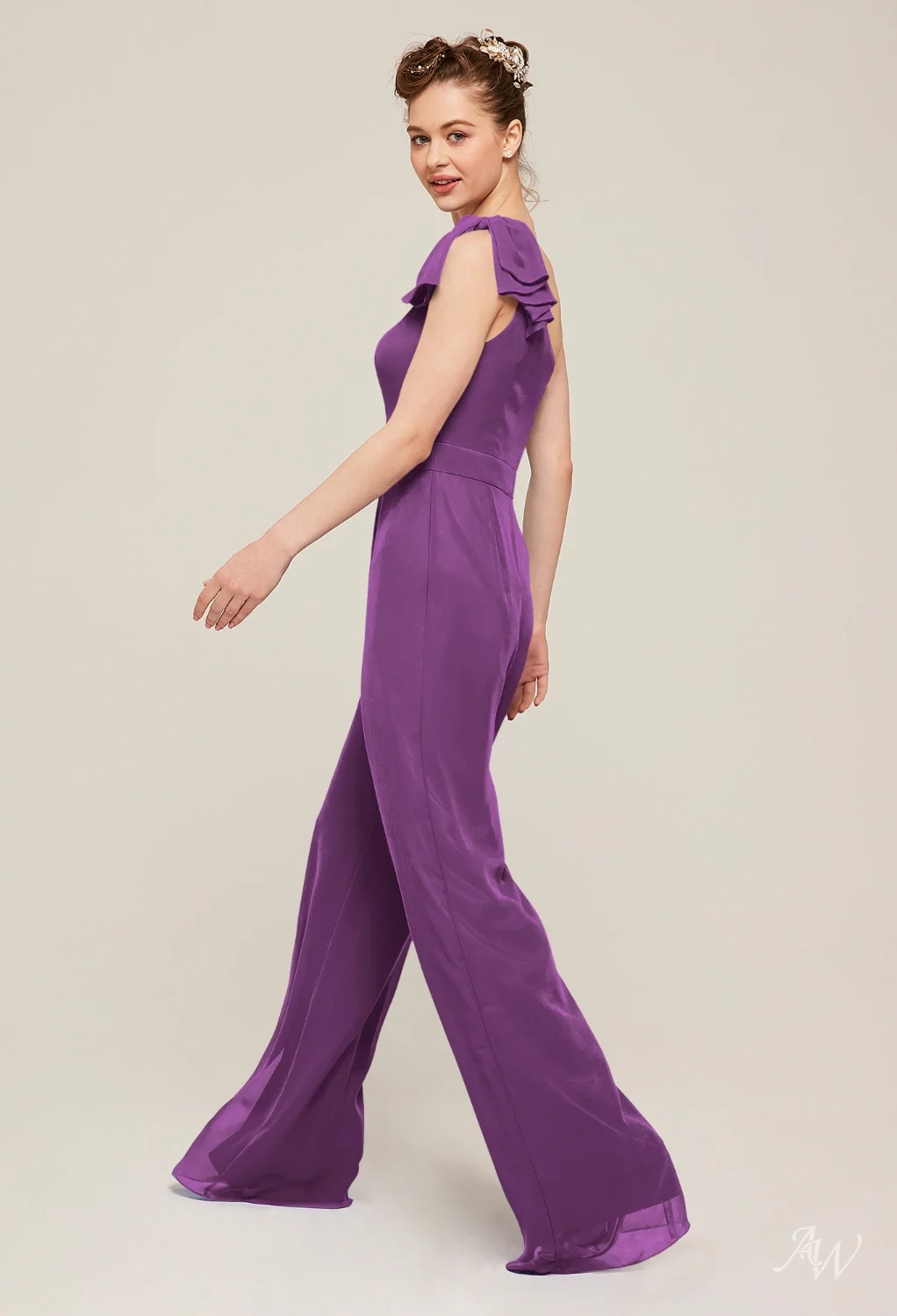 AW Basil Purple Bridesmaid Dresses | AW.Bridal