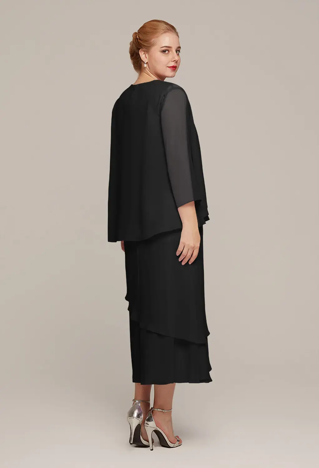 AW Babette Black  Mother of the Bride Dresses
