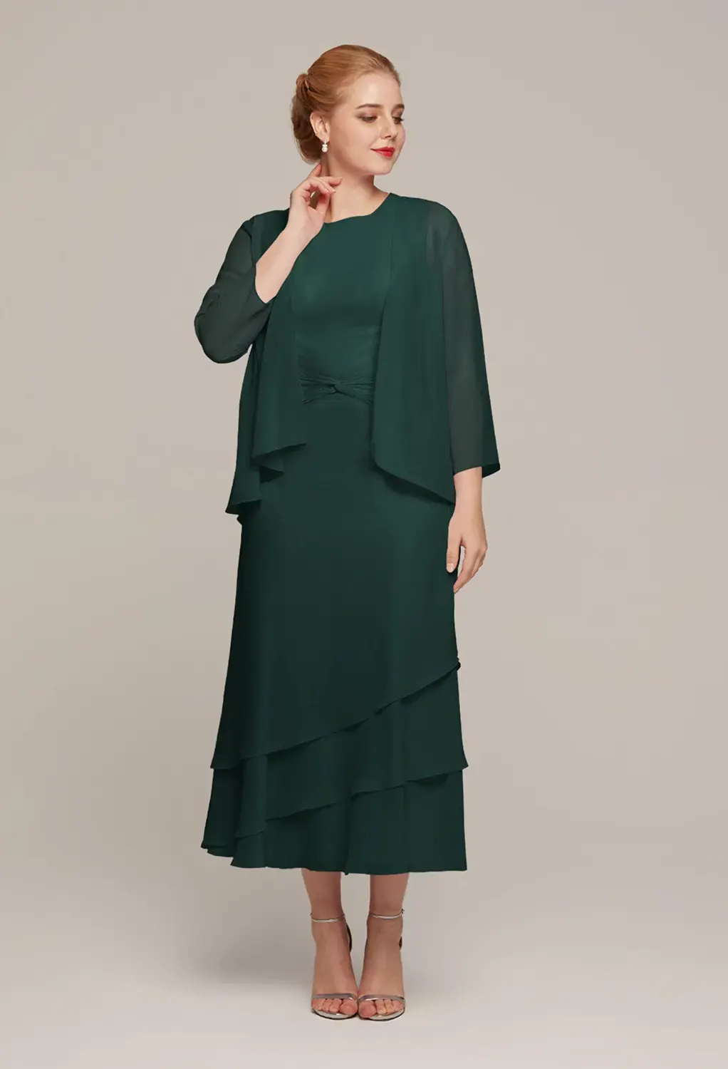 Dark Emerald Mother of the Bride/Groom Dresses
