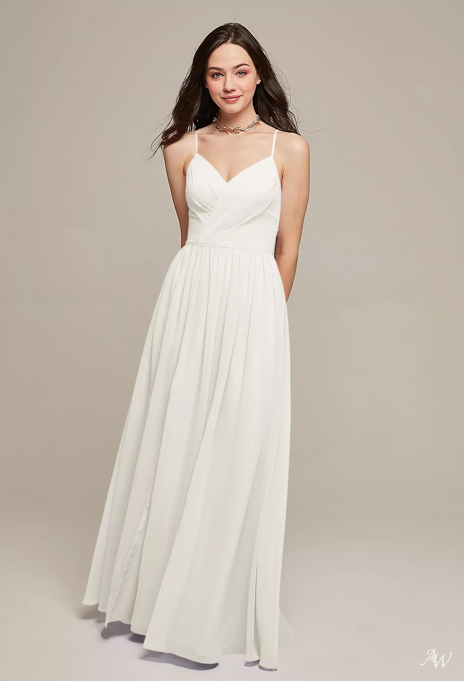 ivory bridesmaid dresses Sexy Mermaid Ivory Long Cheap Wedding Party Bridesmaid Dresses, SG664 –  Wish Gown main image 1