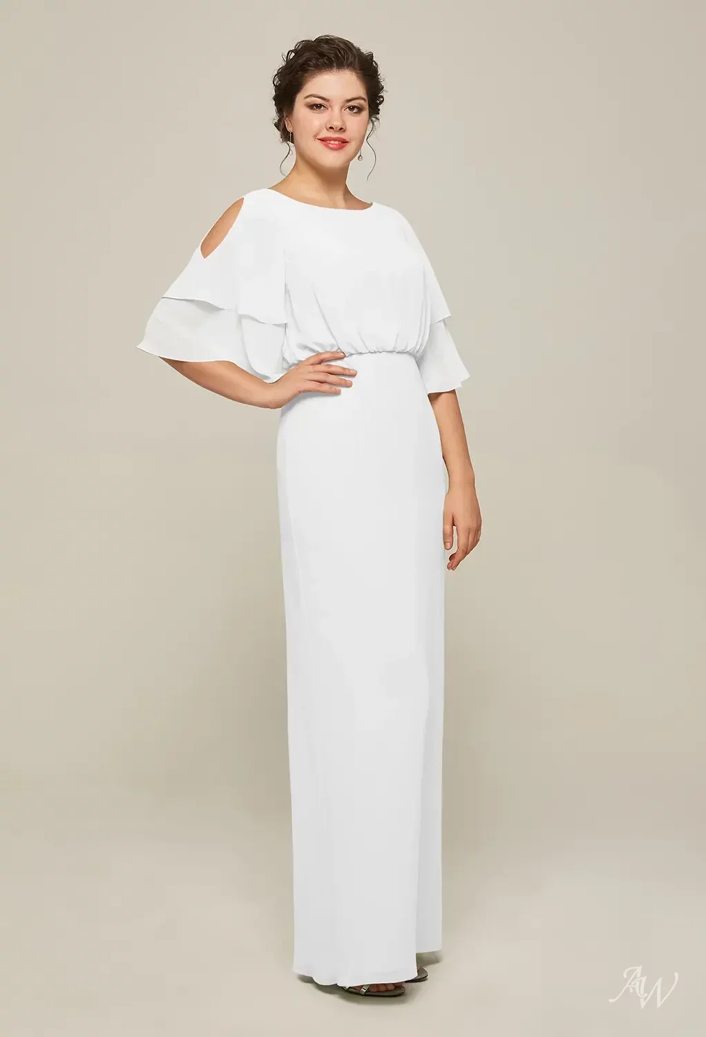 AW Mitzi White Mother of the Bride Dresses | AW.Bridal