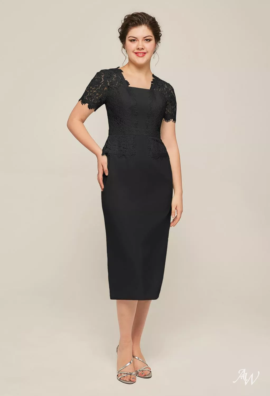 blue dress for baby girl Chiffon Long Formal Mother of the Bride Dress – The Dress Outlet main image 0