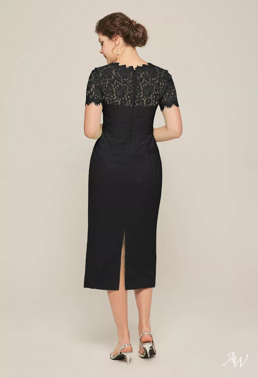 AW Zenia Black Mother of the Bride Dresses | AW.Bridal