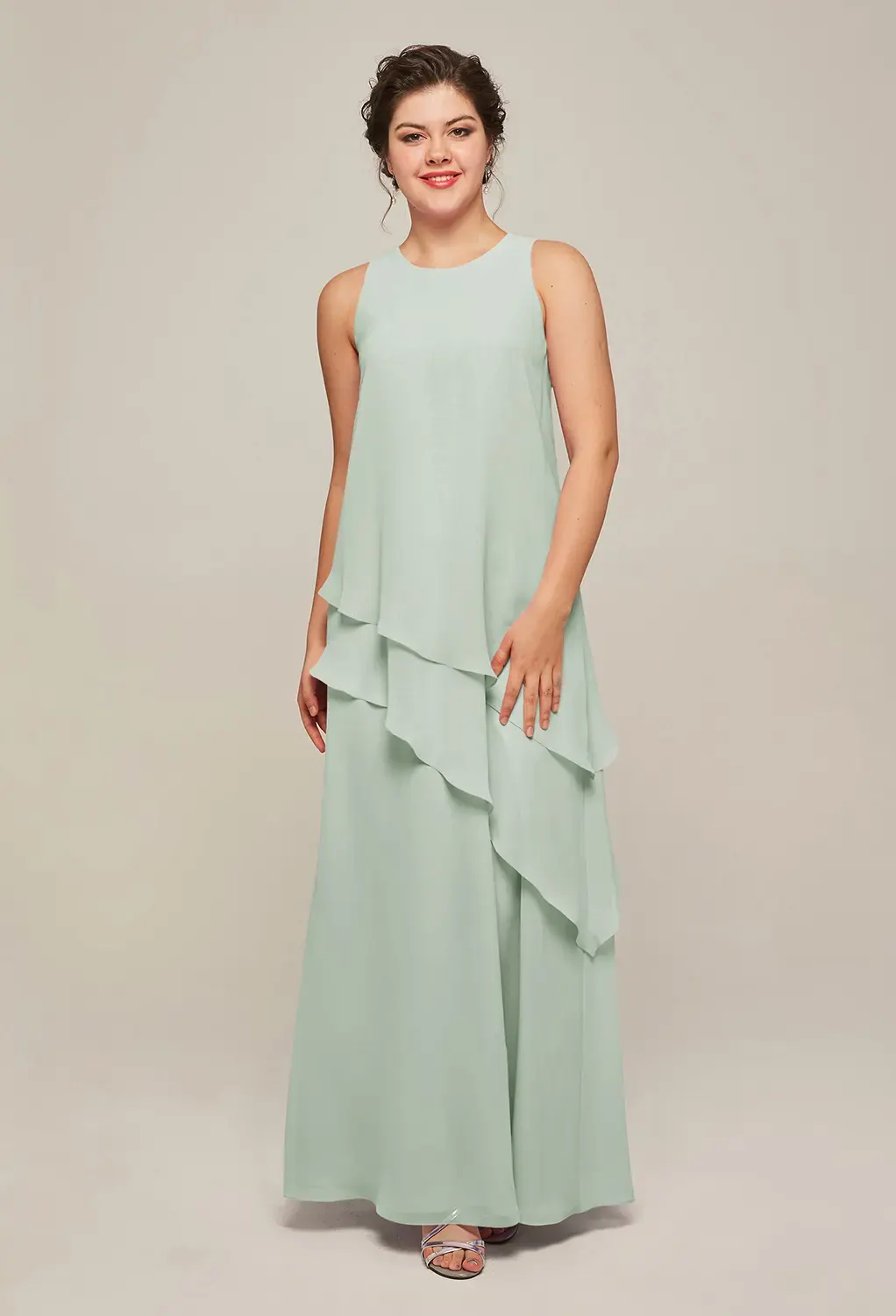 AW Adalia Sage Green  Mother of the Bride Dresses