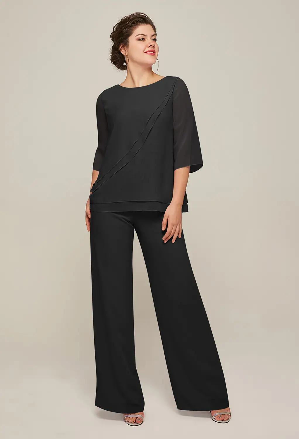 AW Allison Black  Mother of the Bride Dresses