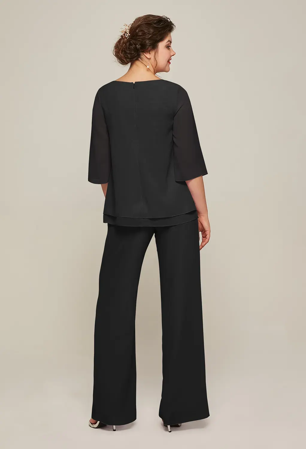 AW Allison Black  Mother of the Bride Dresses