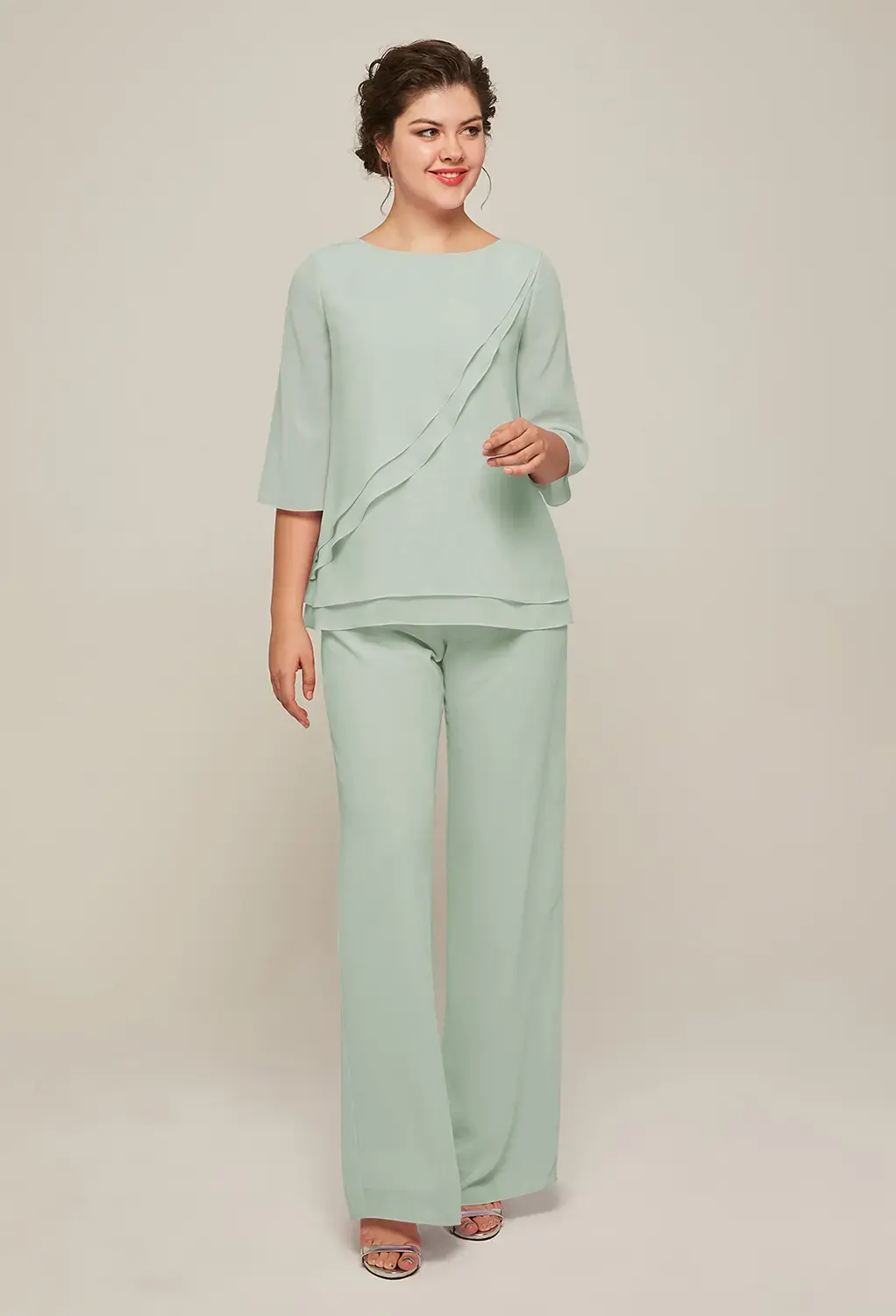 AW Allison Sage Green  Mother of the Bride Dresses