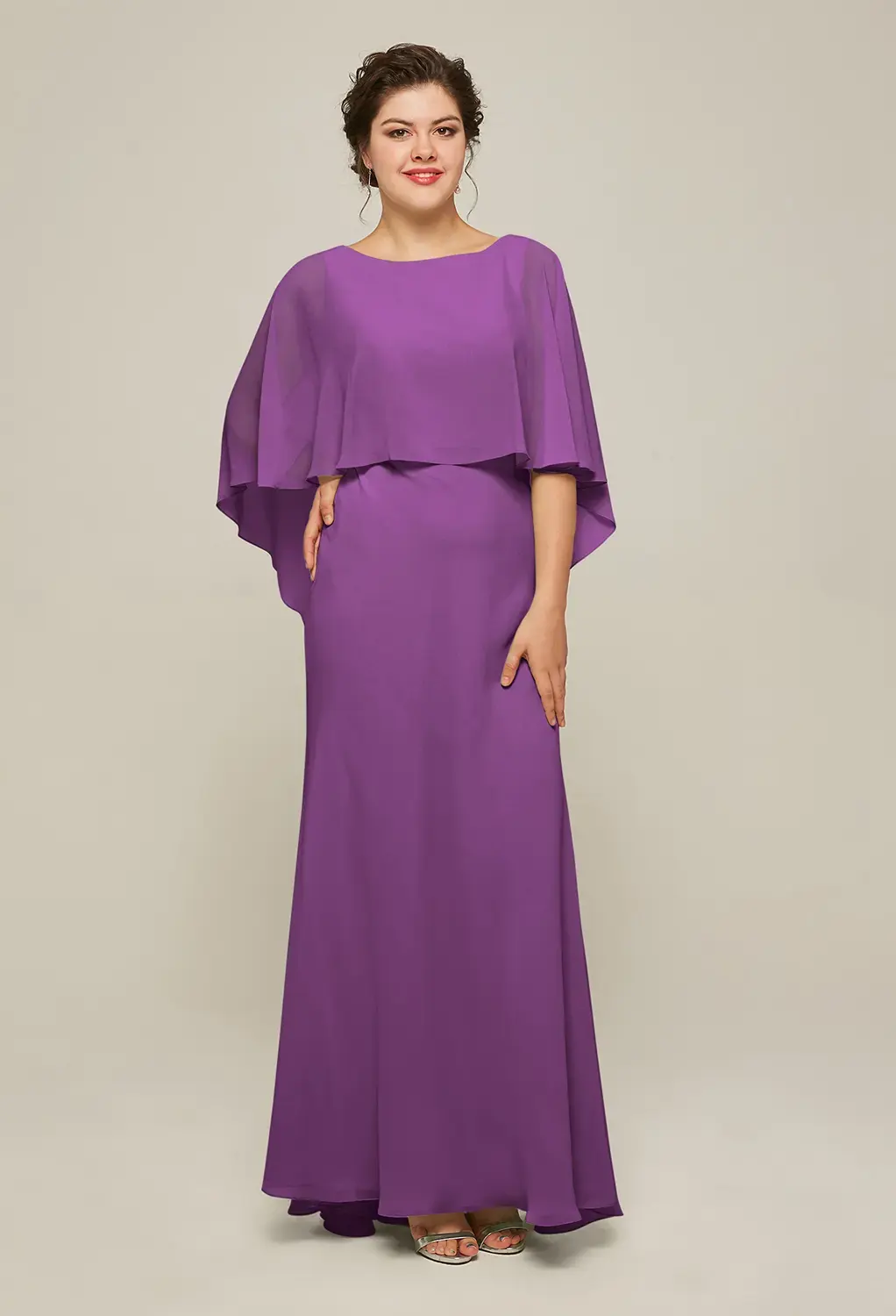 strapless open back dress Elegant Beaded Evening Dresses Extra Long Sleeve Mother of the Bride D –  Viniodress main image 1