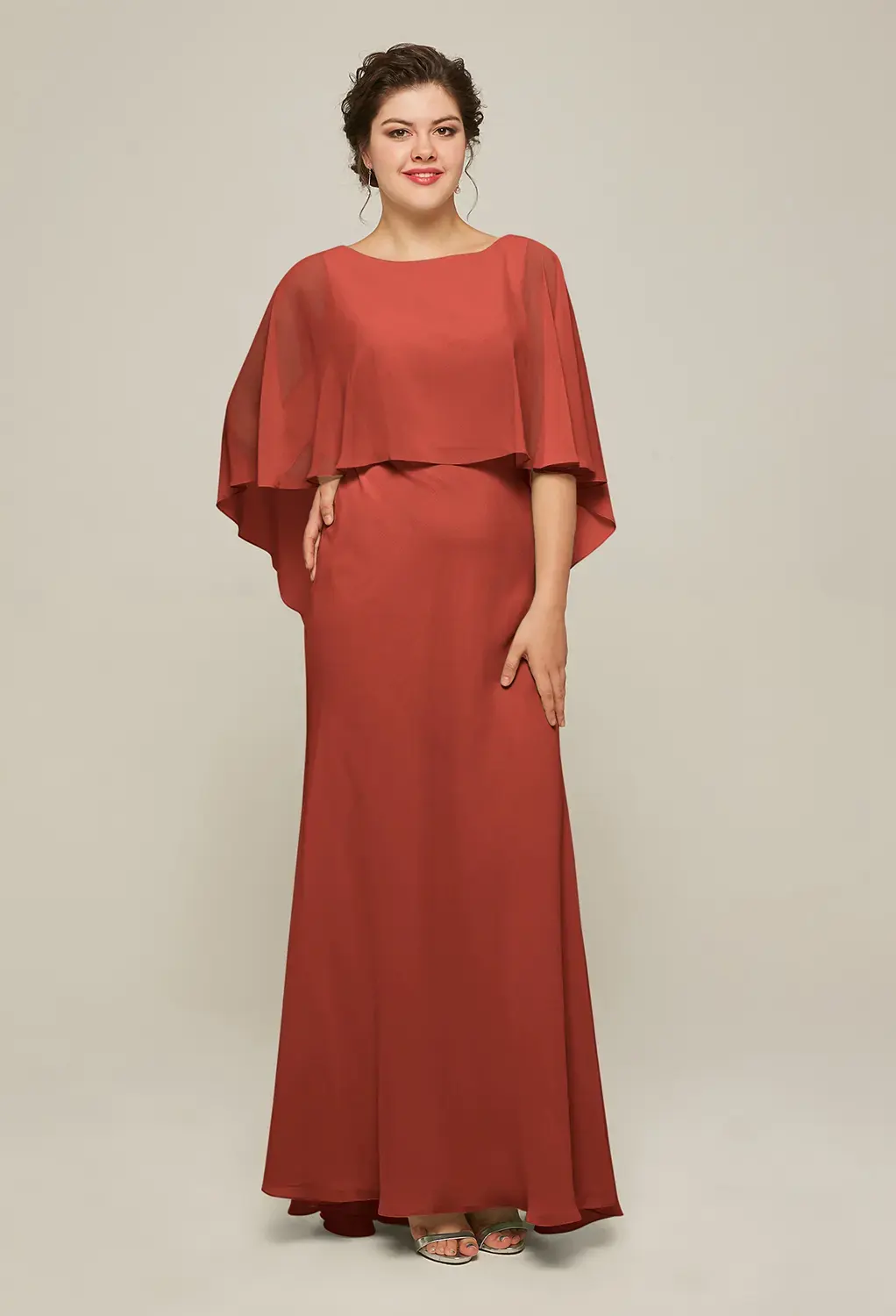 Rust Mother of the Bride/Groom Dresses | AW.Bridal