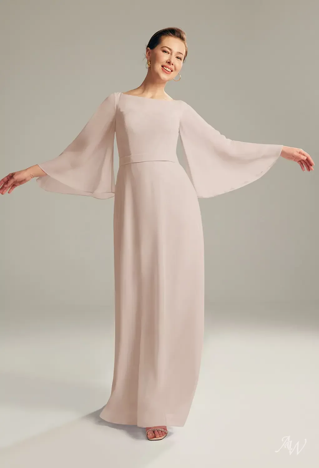 AW Verity Biscotti Mother of the Bride Dresses | AW.Bridal