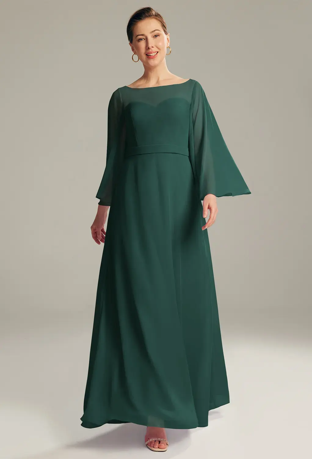 Dark Emerald Mother of the Bride/Groom Dresses | AW.Bridal
