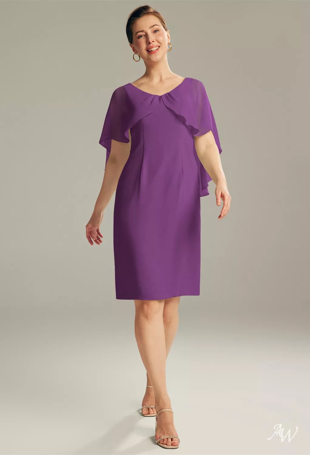 mauve knee length dress AW Sookie Purple Mother of the Bride Dresses teal prom dress