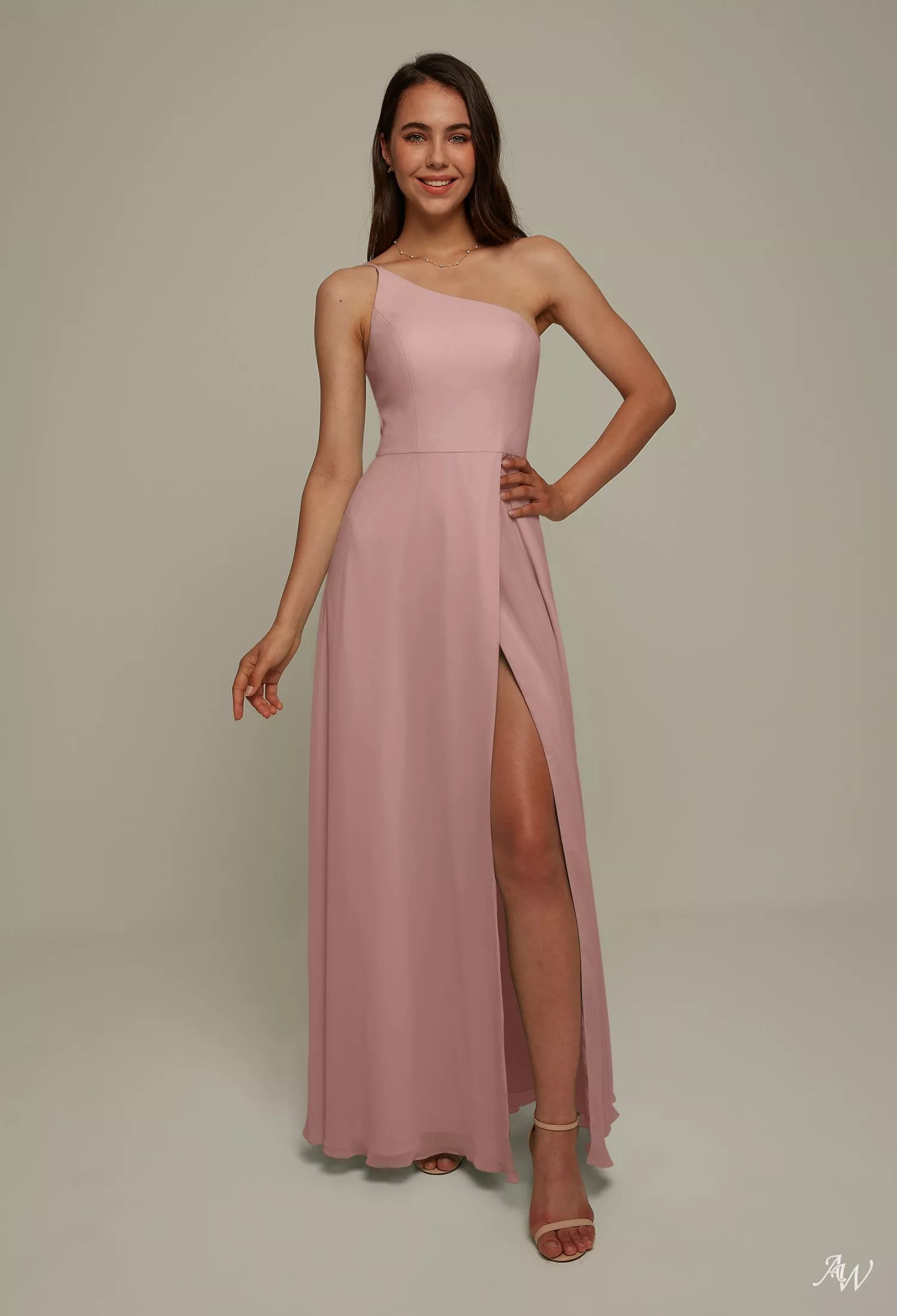 revelry austin bridesmaid dresses Size S Eva 3376 Dusty Rose Bridesmaid Dress – Bridal Sense