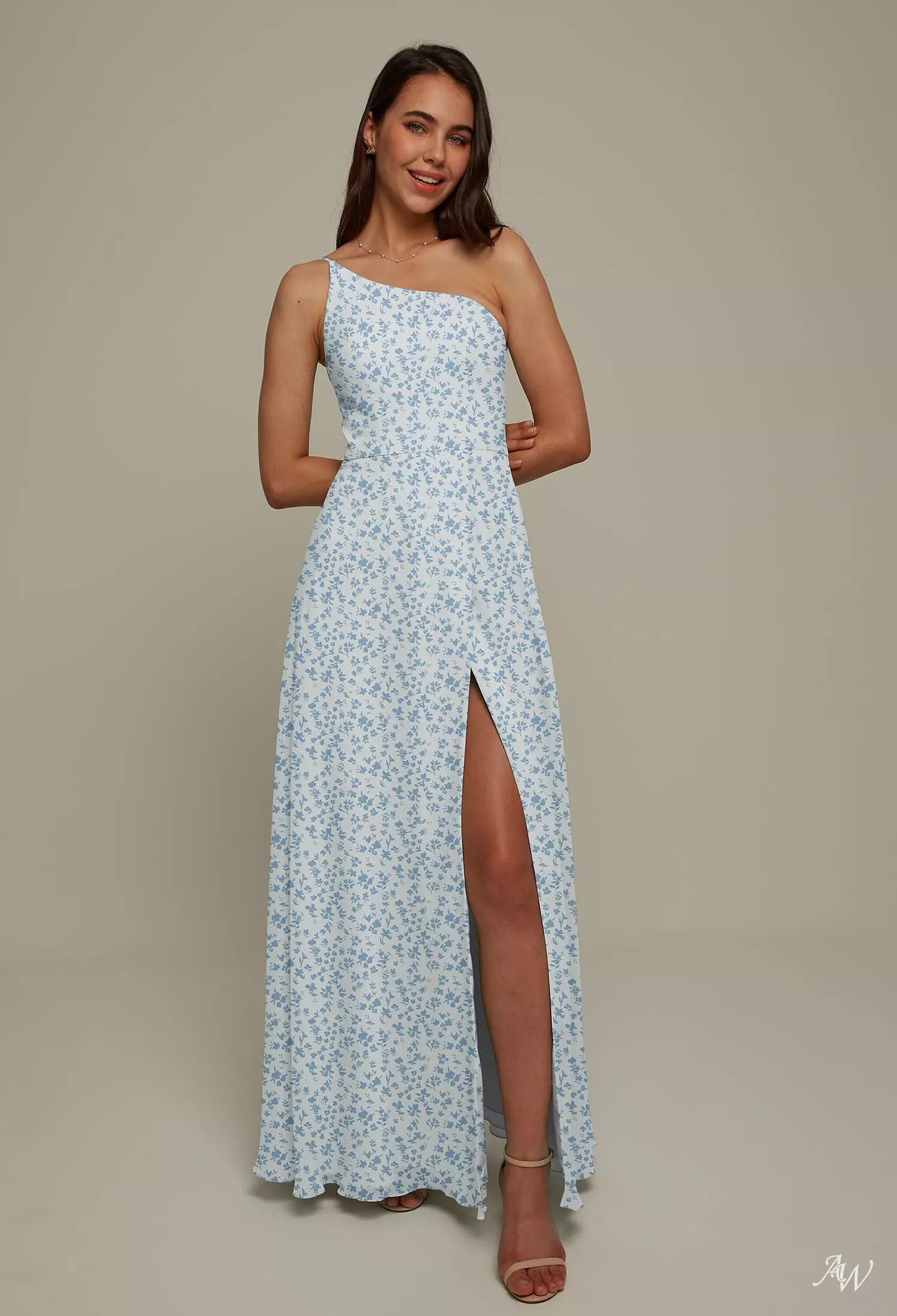 bridesmaid dresses size 4 A-line V-Neck 3/4 Sleeves Lace Chiffon Plus Size Bridesmaid Dresses