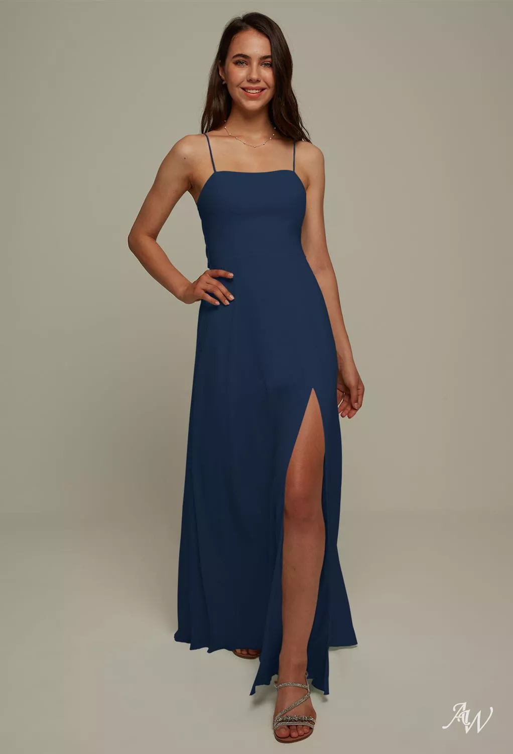 green emerald velvet dress ROMANCE VICTORY Women's Embroidery Floor-length Empire Waist Bridesmai