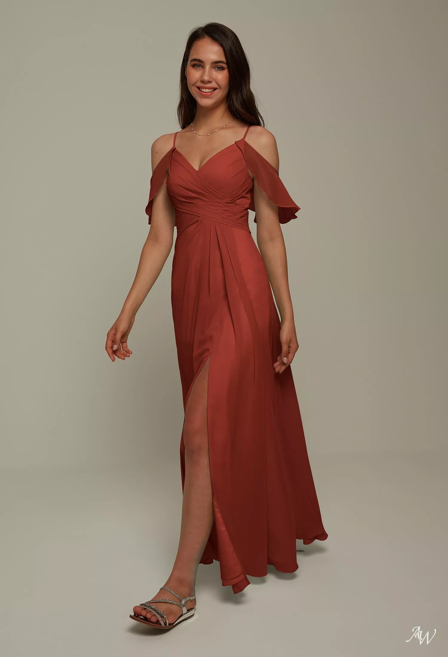 princess polly baby blue dress Chic Strapless Rust Red Pleated Evening Dress with Overskirt SF175 – Sharon  Said main image 1